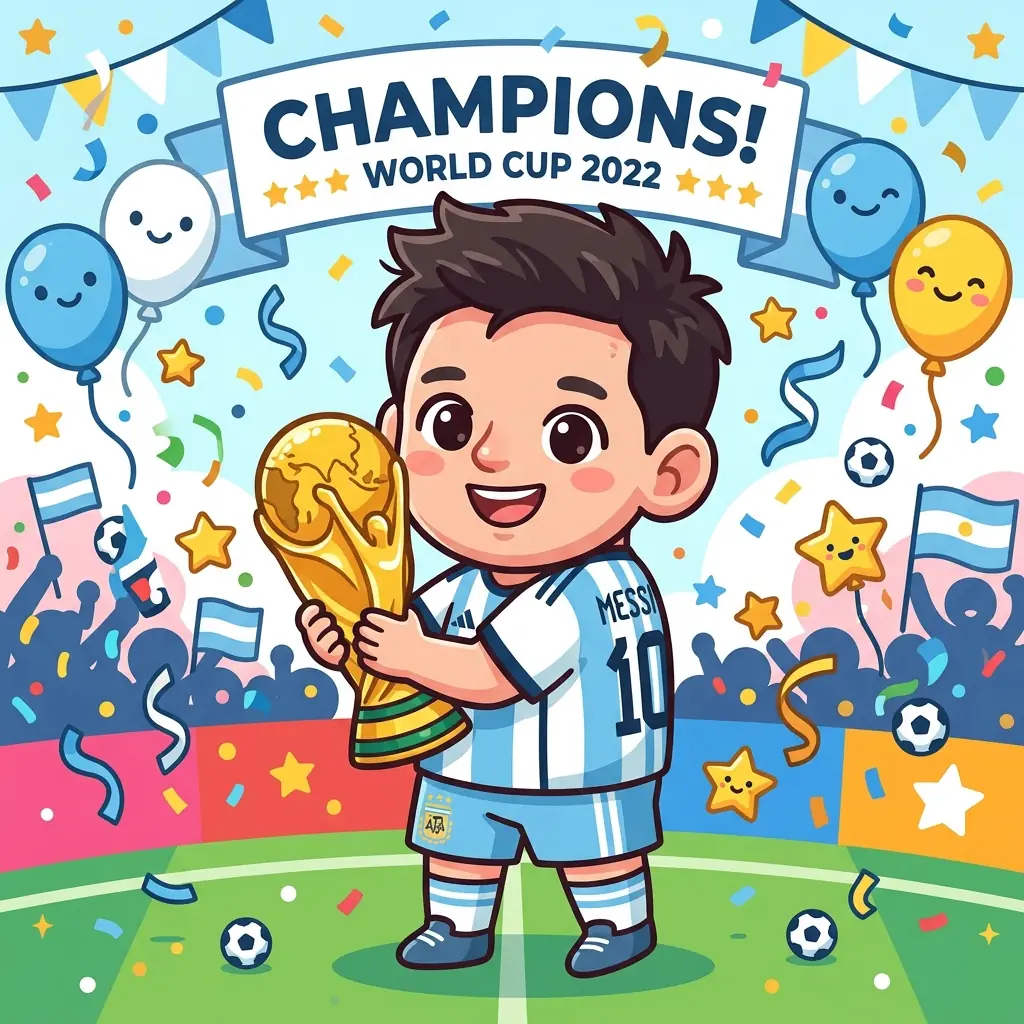 Messi Chibi Mundial
