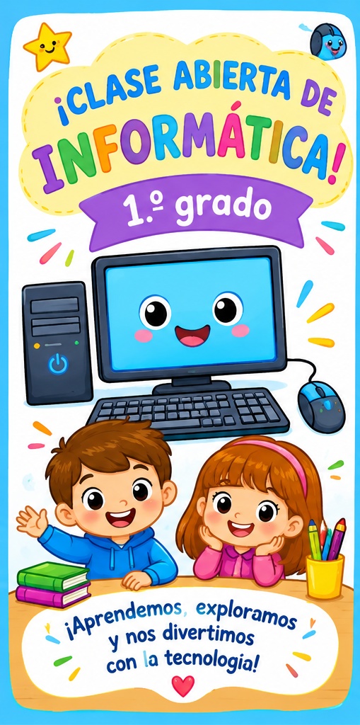 Portada Clase Abierta 1º Grado